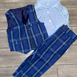2T boys 3 piece suit